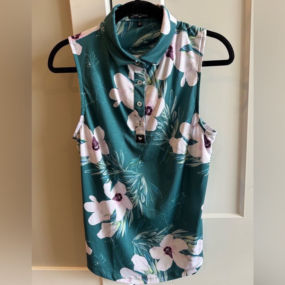 Bad Birdie Women’s Golf Top - floral
